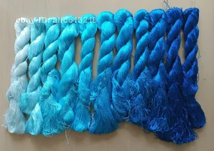 11bundles 100%real mulberry silk,hand-dyed embroidery silk floss/thread N29