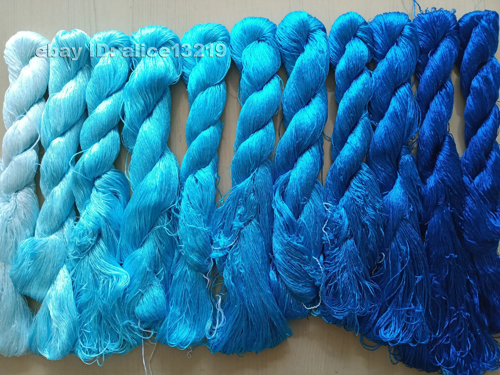 11bundles 100%real mulberry silk,hand-dyed embroidery silk floss/thread N29