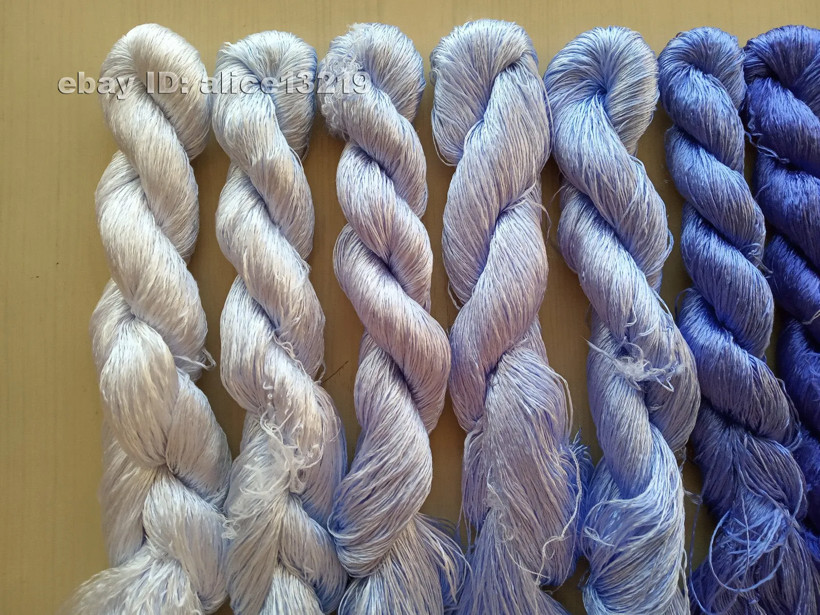 9bundles 100%real mulberry silk,hand-dyed embroidery silk floss/thread N81