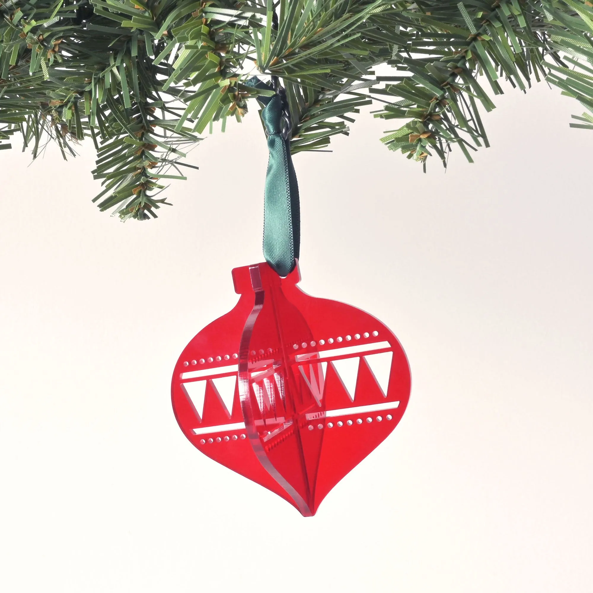 Acrylic Christmas Ornament, Style 01