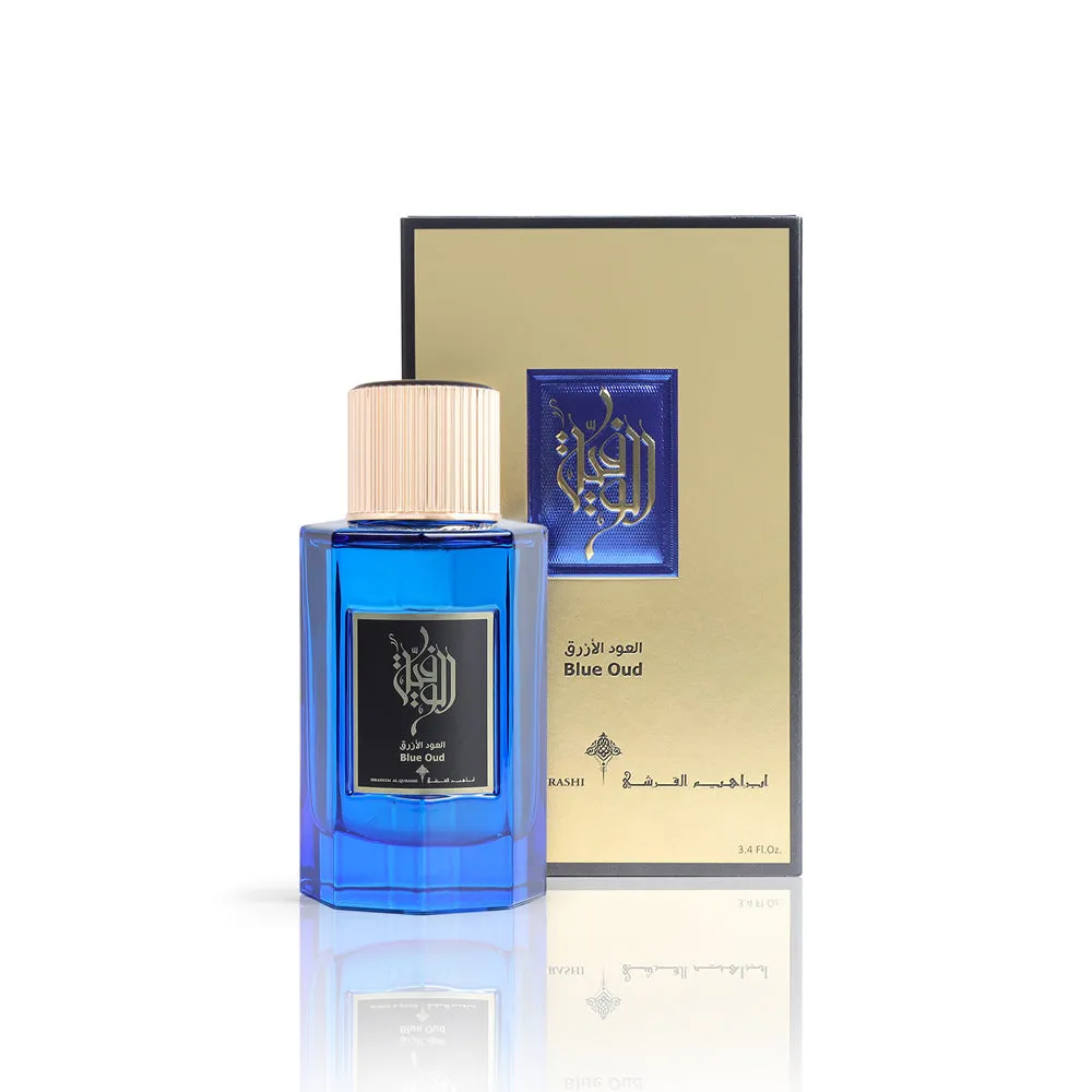 Al Wafia Blue Oud Perfume Unisex 100ml By Ibraheem Al Qurashi Perfumes