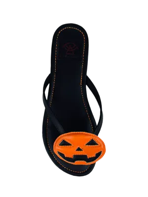 BETTY JACK'O'LANTERN ORANGE/BLACK Sandal