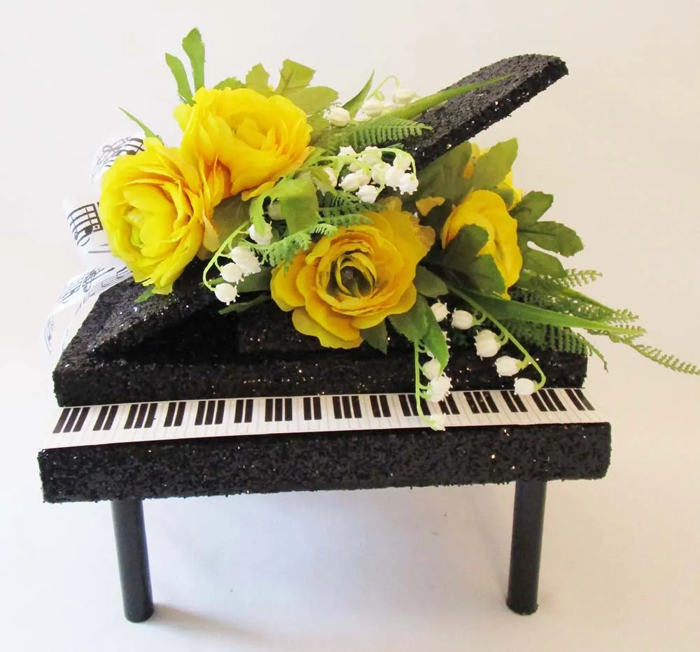 Classic Styrofoam Baby Grand Piano