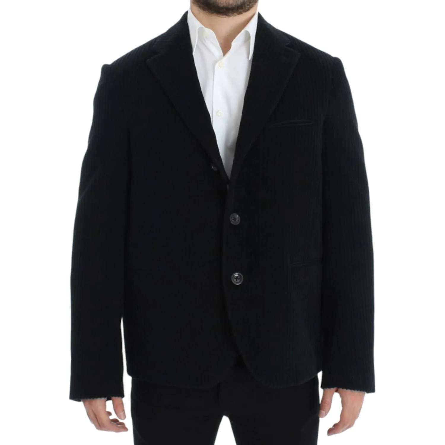 Dolce & Gabbana Elegant Black Martini Blazer Jacket