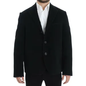 Dolce & Gabbana Elegant Black Martini Blazer Jacket