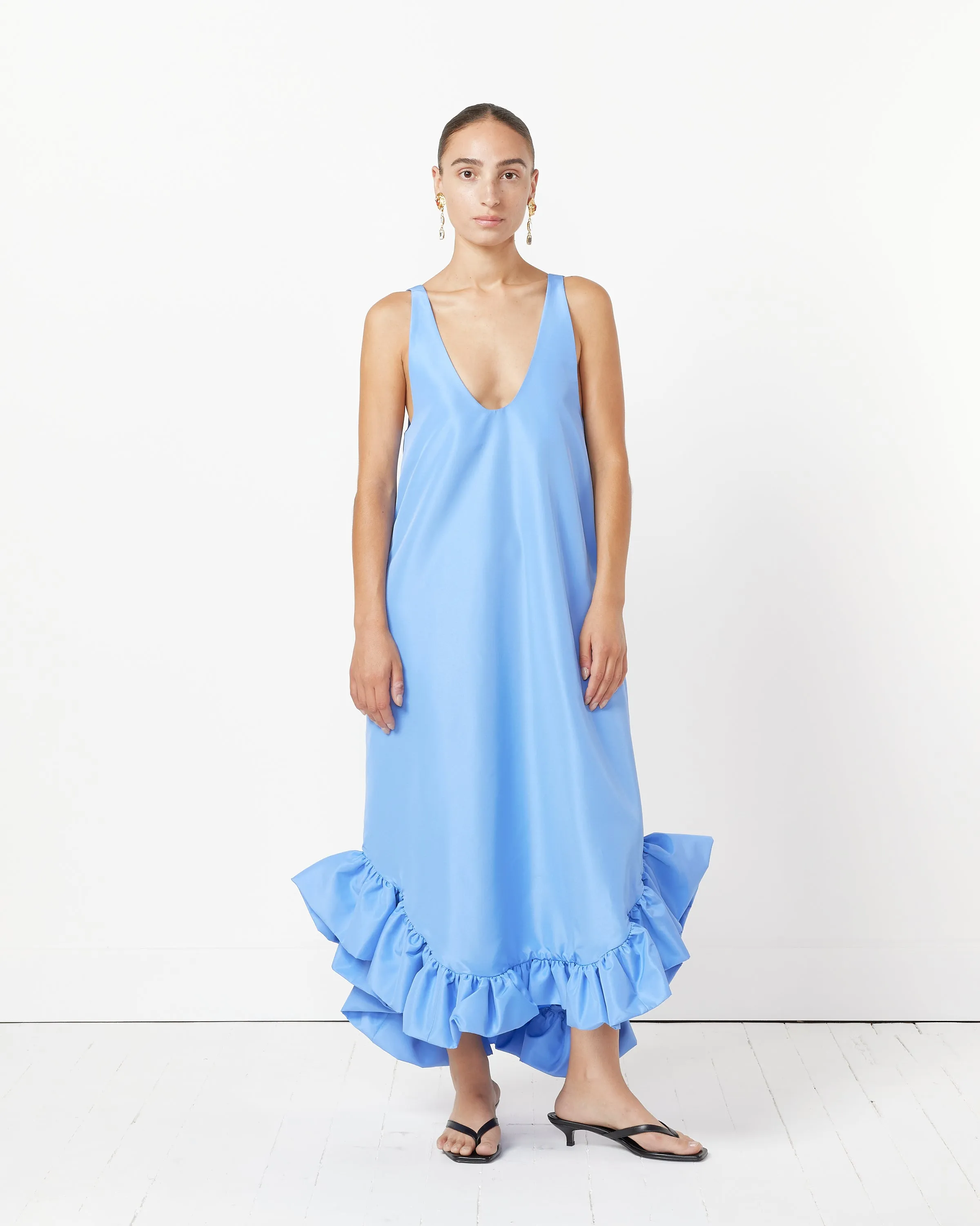 Doris Dress in Light Blue