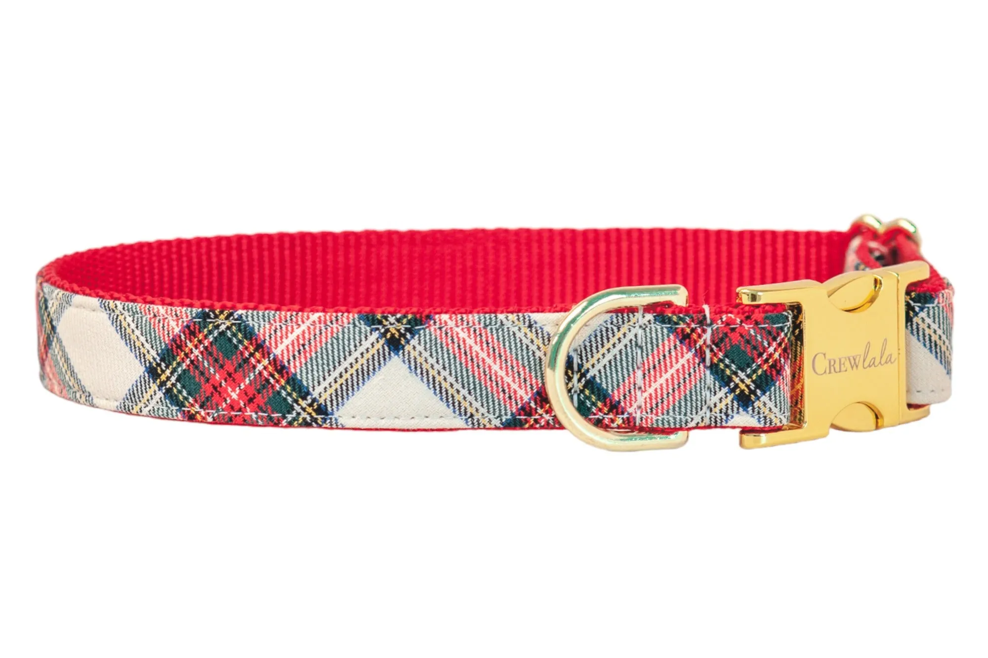 Ellie's Plaid Belle Bow Dog Collar- Two Styles!