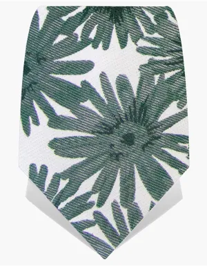 Green Daisy Tie