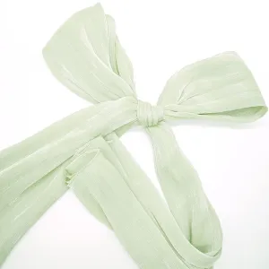 JS001  Best-selling breathable and cool island satin crepe long scarf