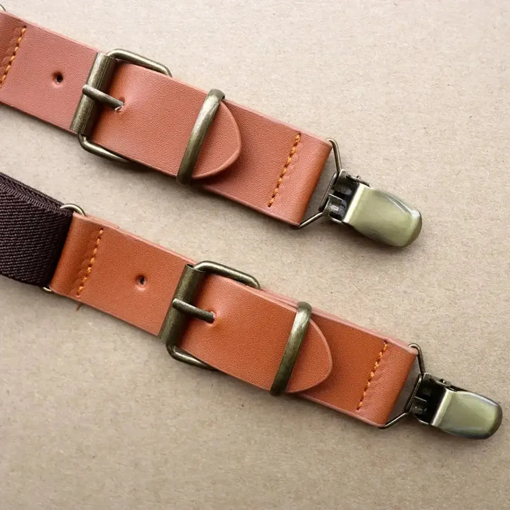 Men's Personalized Triple Clip Y-Strap Suspenders