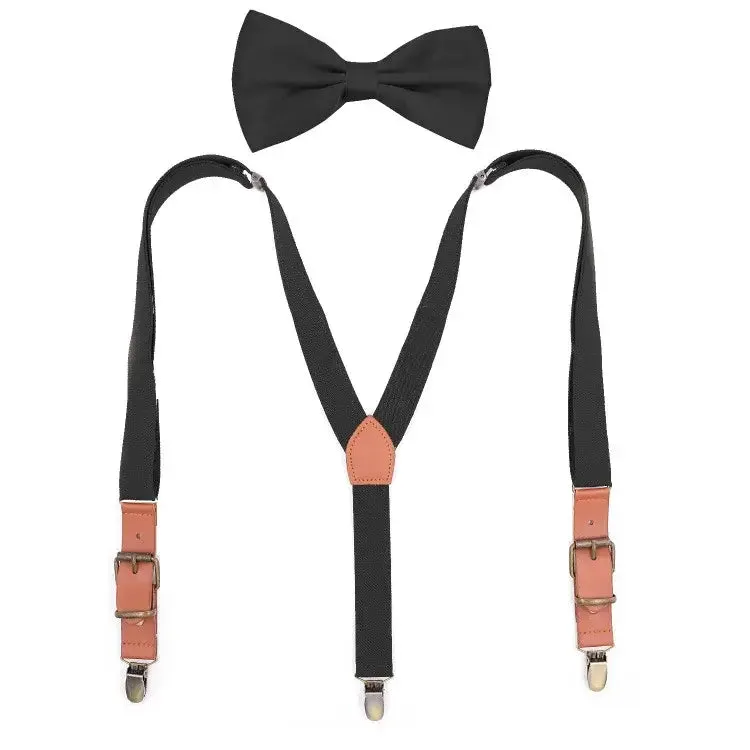 Men's Personalized Triple Clip Y-Strap Suspenders