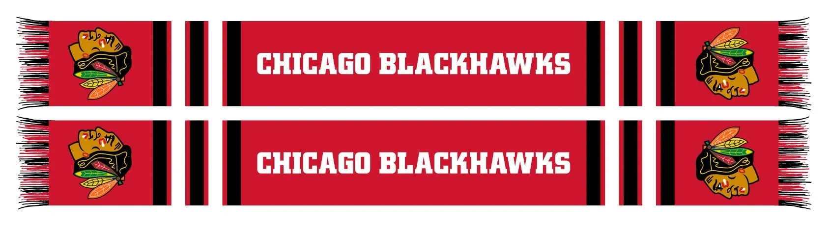 NHL Chicago Blackhawks Alt Scarf