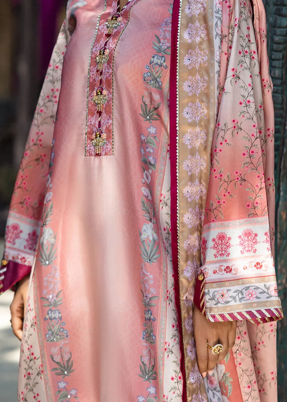 Nirvana Unstitched Silk Edit '24 by Mushq | Roseate