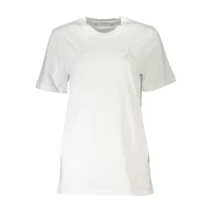 Patrizia Pepe Chic Embroidered Crew Neck Tee