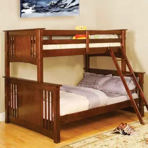 Spring Creek Oak Twin/Full Bunk Bed