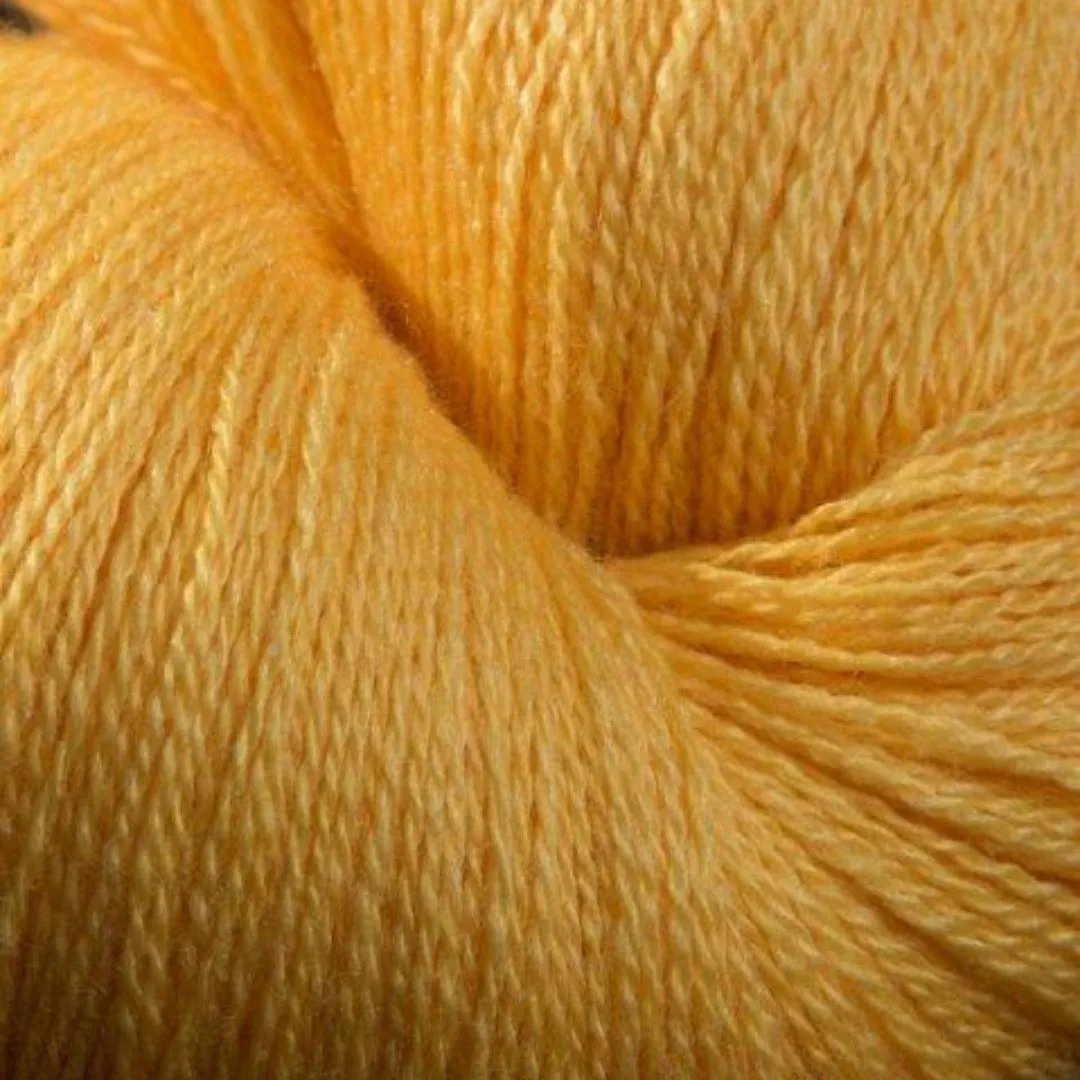 Zephyr Wool-Silk Cones | 2/18 Lace Weight Yarn | 1lb Cone, 5,040 Yards | 50% Merino Wool & 50% Tussah Silk