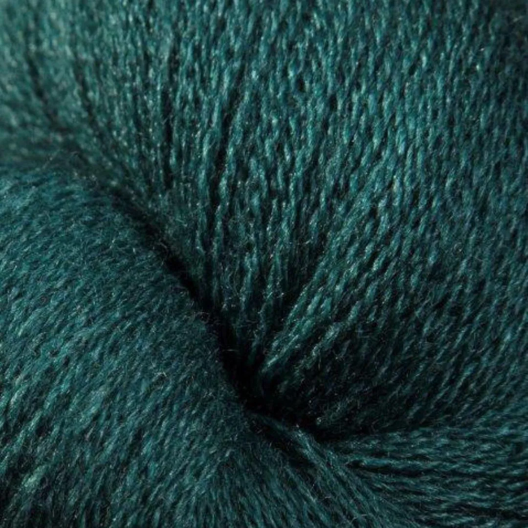 Zephyr Wool-Silk Cones | 2/18 Lace Weight Yarn | 1lb Cone, 5,040 Yards | 50% Merino Wool & 50% Tussah Silk